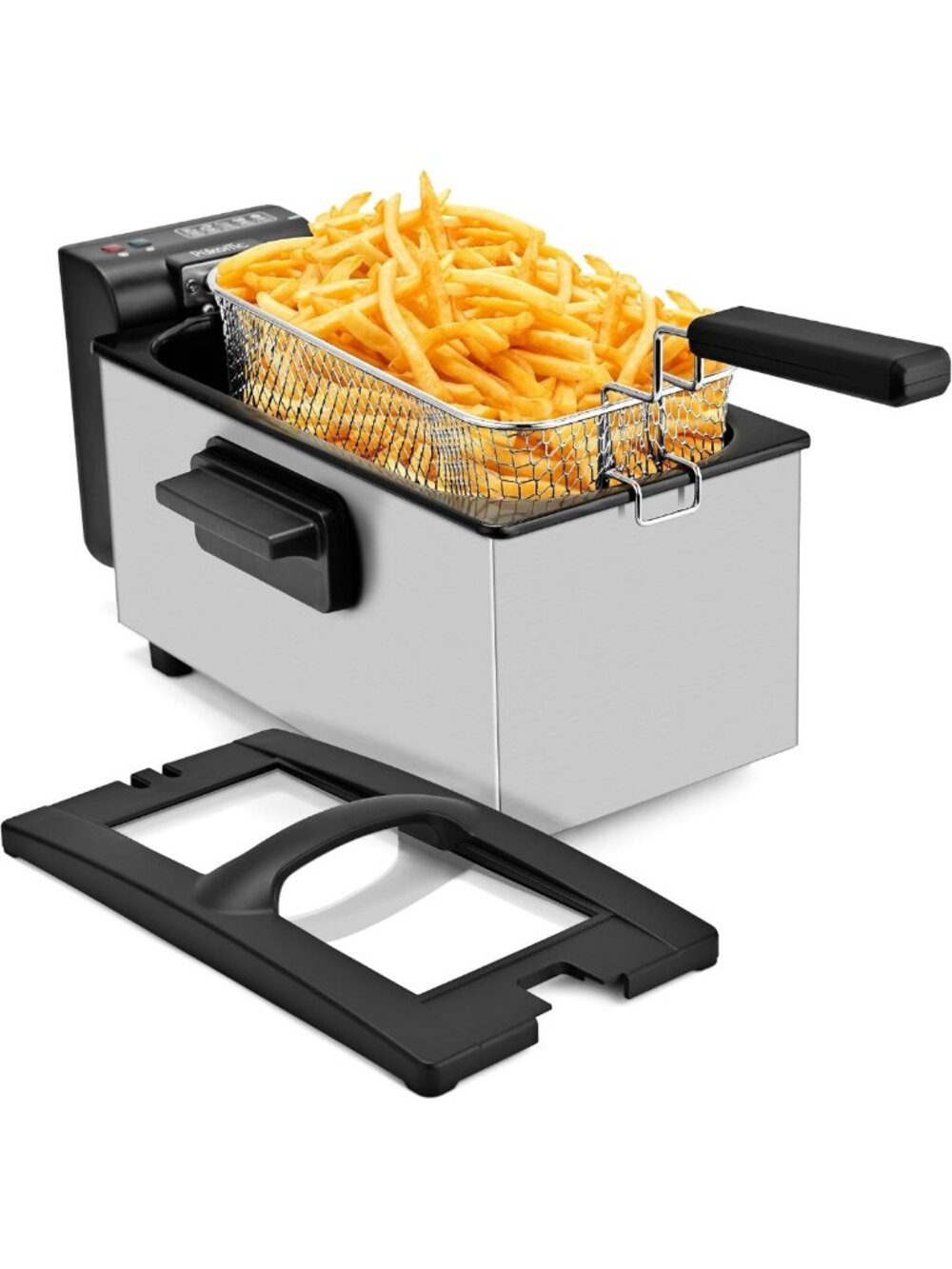 3L Deep Fryer with 1500W Power & Adjustable Temperature Control - Perfect for